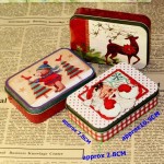 Zakka style storage tin box gift tin box
