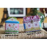 House Shape Storage Boxes,Small Tin Box for Decorations Ornament