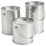 PAINT TIN CANS  1