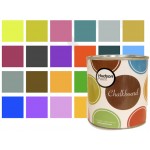 METAL COLORED CHALKBOARD PAINT CANS