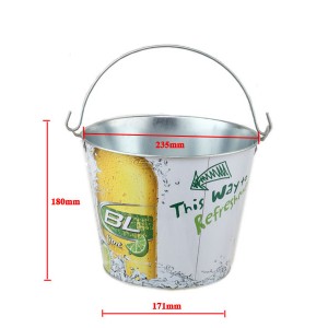 2014 New products round beverage ice buckets